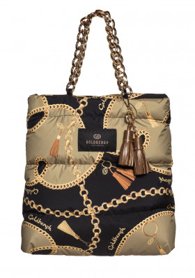 Bag Goldbergh Take Shopper Bag Chain Gold